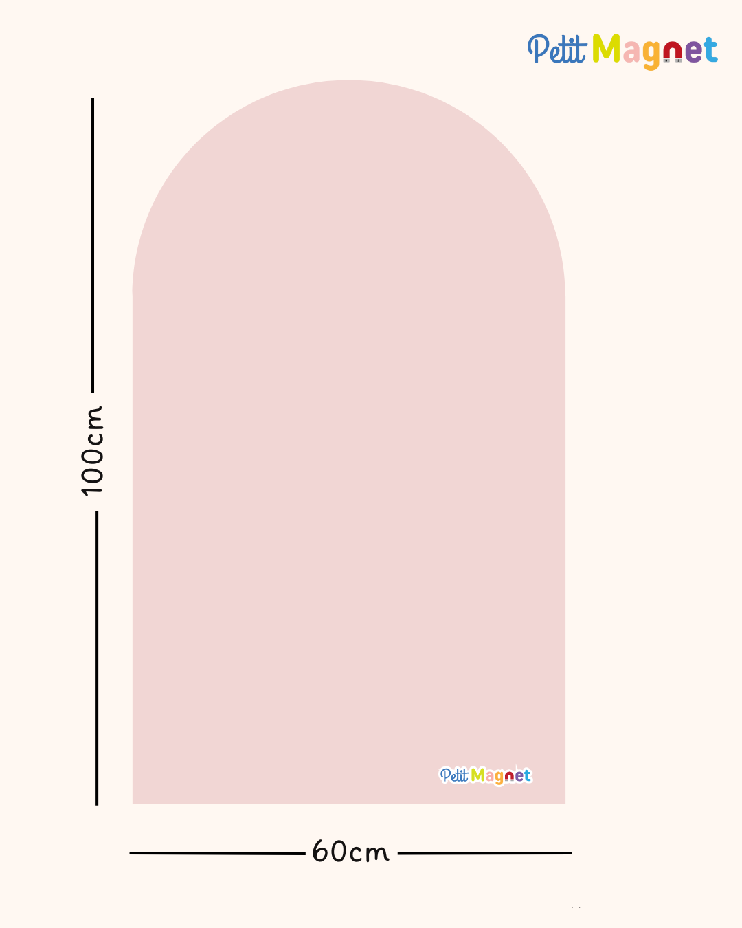 Estación Magética con lámina de color Rosa