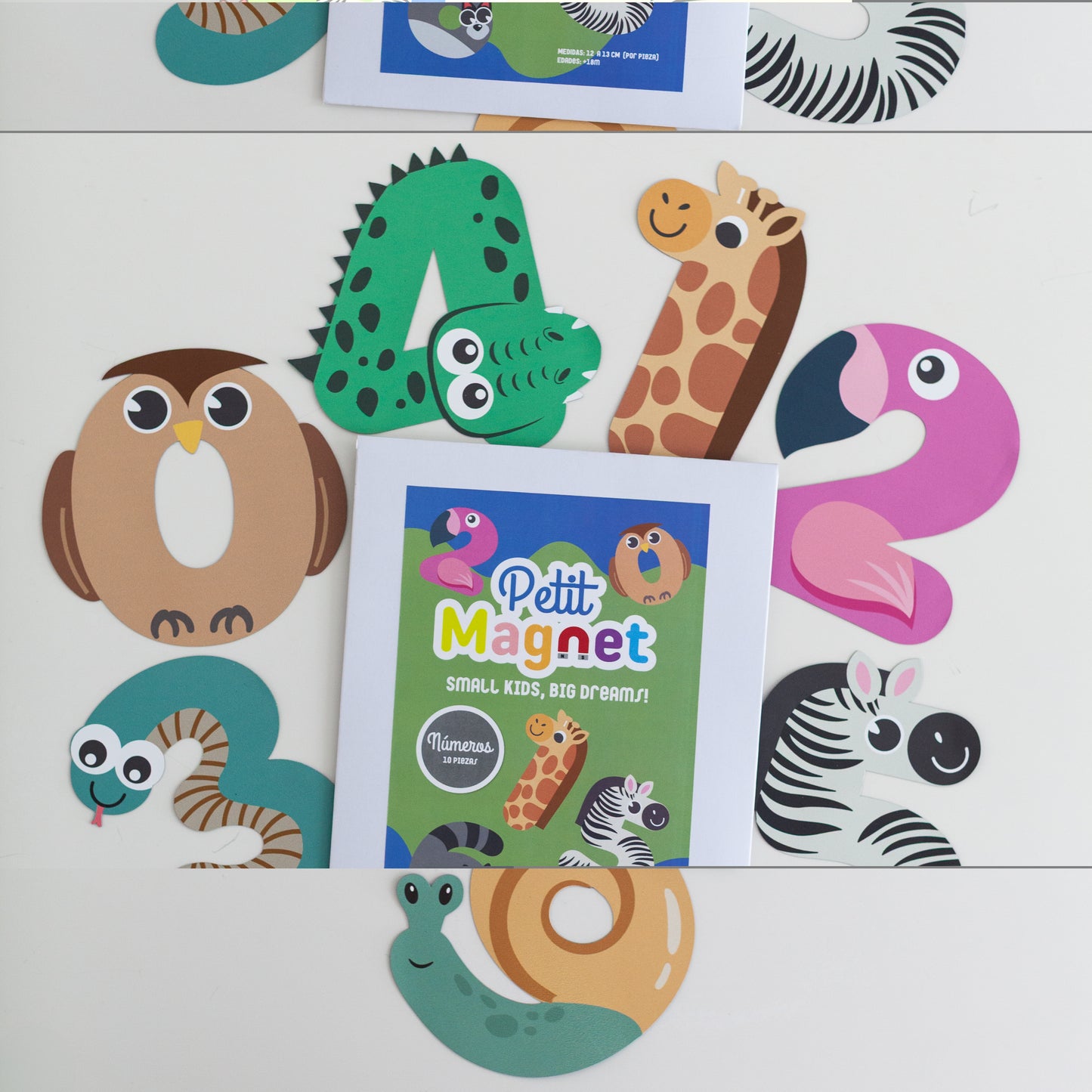 Set Imanes - Números