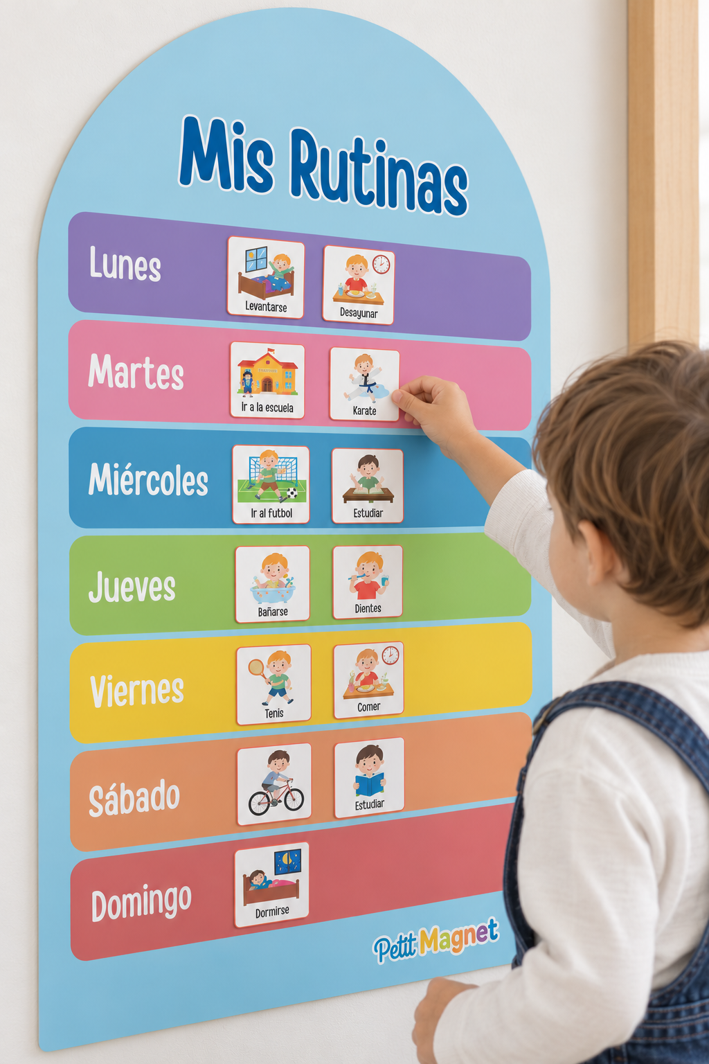 Estación Magnética Mis Rutinas | Petit Magnet