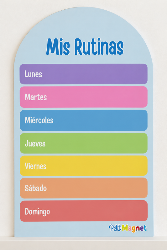 Estación Magnética Mis Rutinas | Petit Magnet